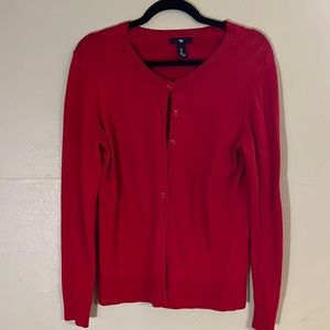 🌟Red Gap Cardigan L by